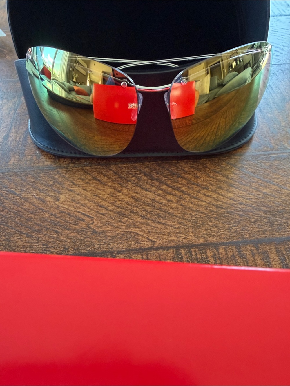 Diesel Women's Mirrored Sunglasses - Gold Lenses Unisex